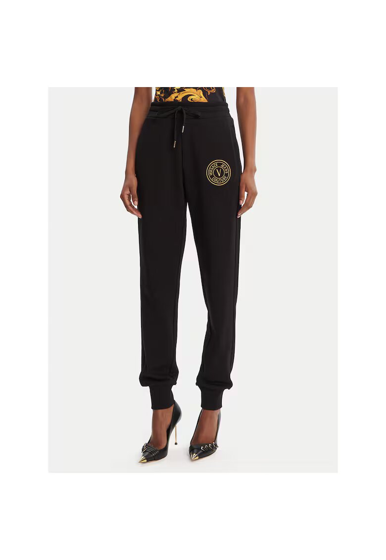 Versace Jeans Couture Pantaloni de trening pentru dama negru