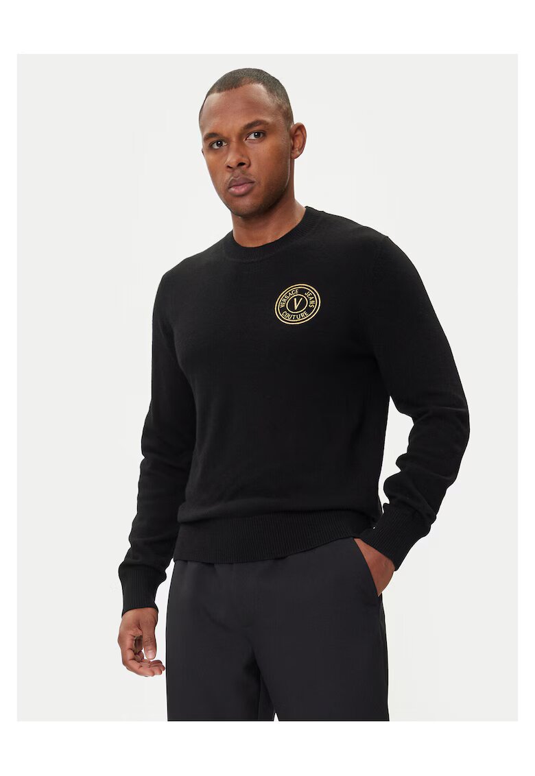 Versace Jeans Couture Pulover barbati negru