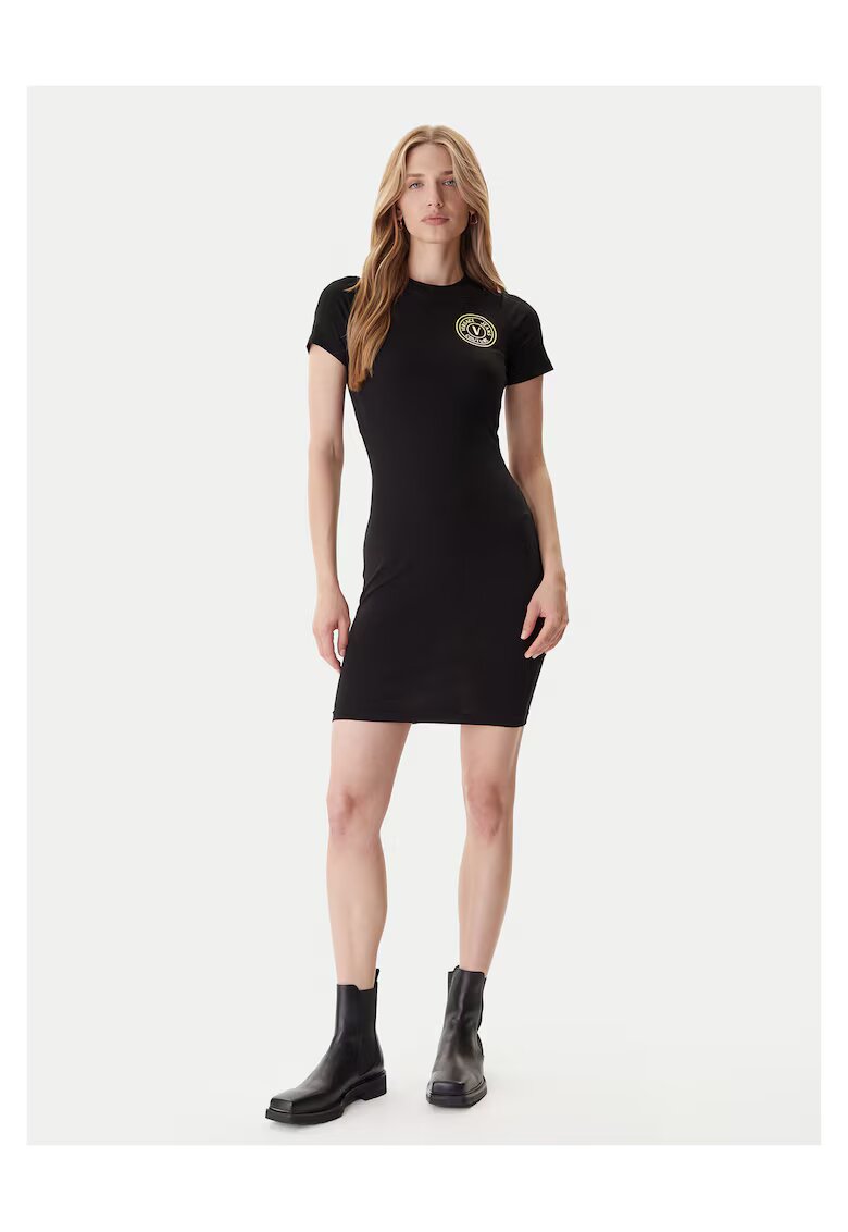 Versace Jeans Couture Rochie casual - dama - negru - fabrica de calitate