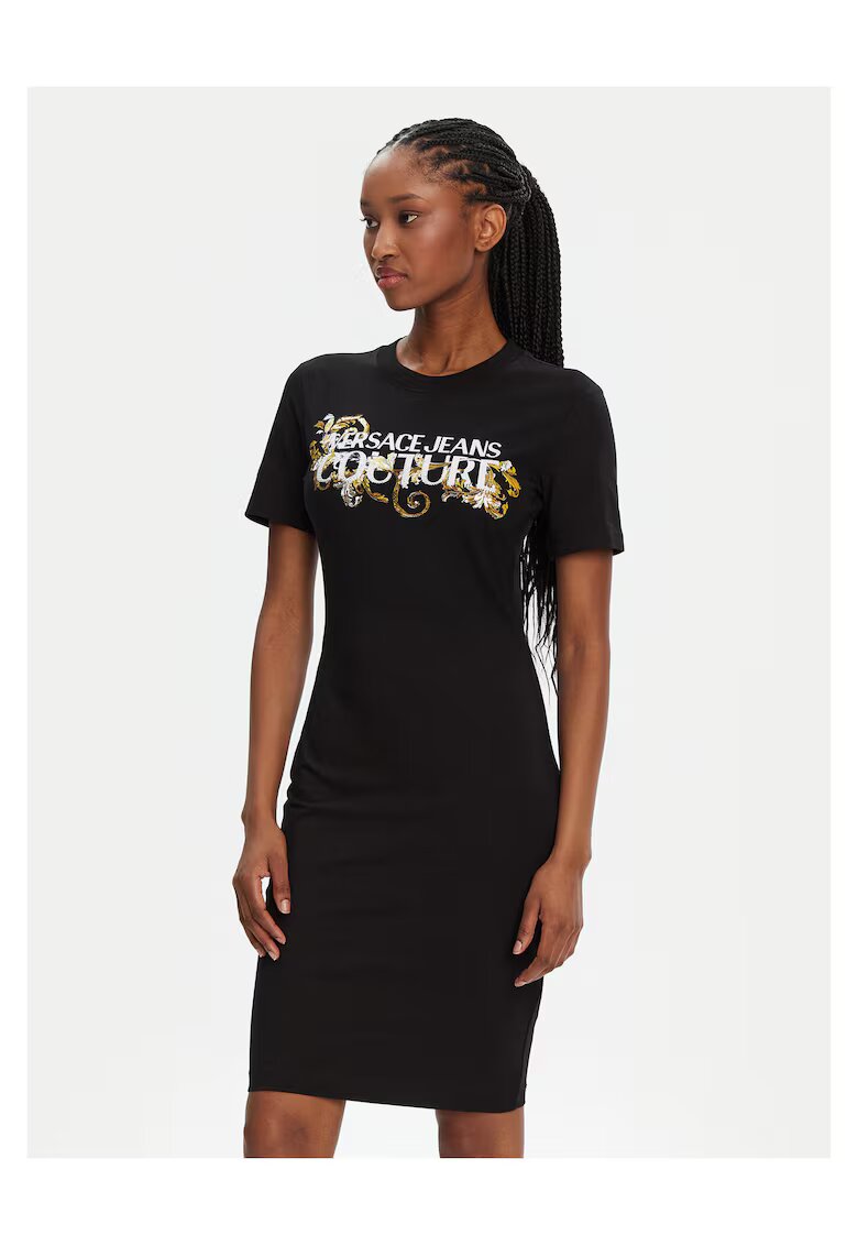 Versace Jeans Couture Rochie de zi - negru - fabrica usoara
