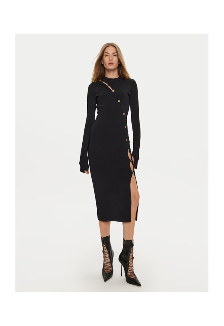 Versace Jeans Couture Rochie tricotata de dama negru