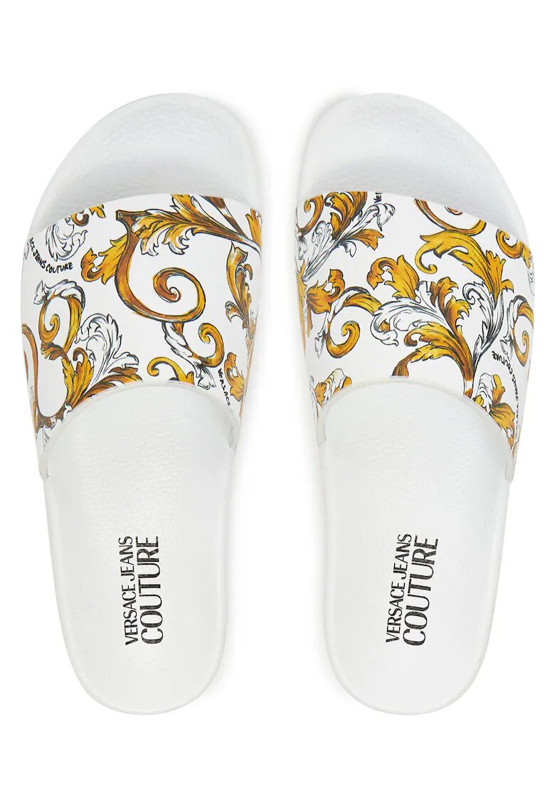 Versace Jeans Couture Slapi dama - White/Gold