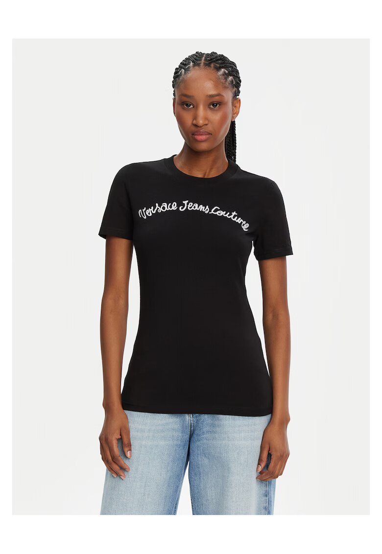 Versace Jeans Couture Tricou dama negru pentru dama