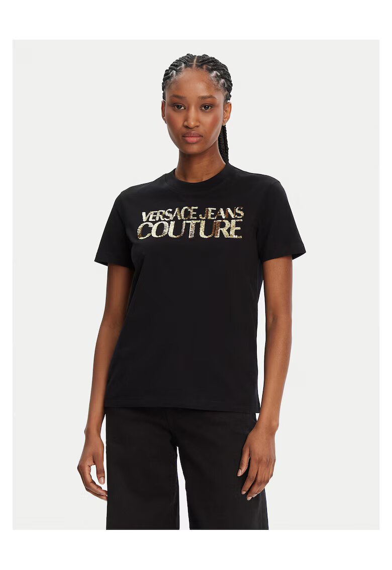 Versace Jeans Couture Tricou - Pentru dama - Negru