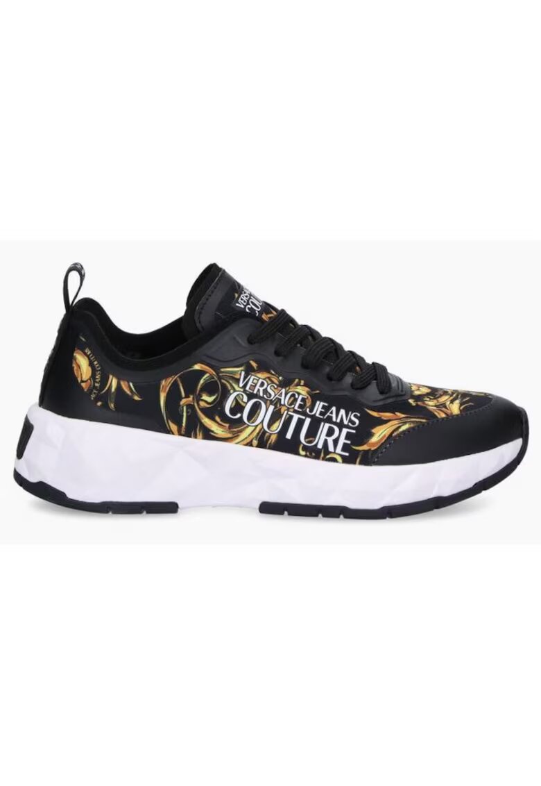 VERSACE JEANS Pantofi sport cu print logo