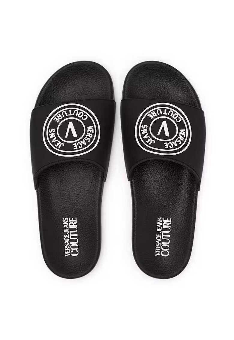 VERSACE JEANS Papuci cu imprimeu logo 73YA3SQ3