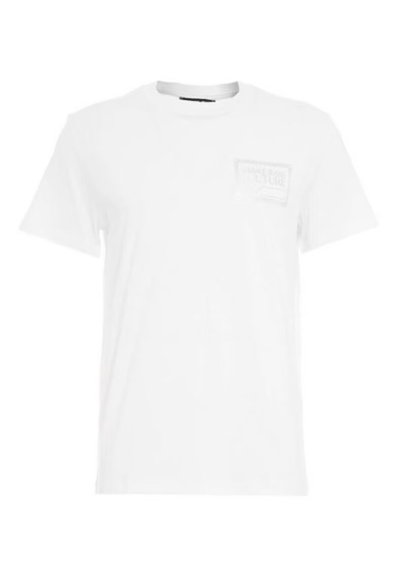 VERSACE JEANS Tricou din bumbac imprimat cu logo