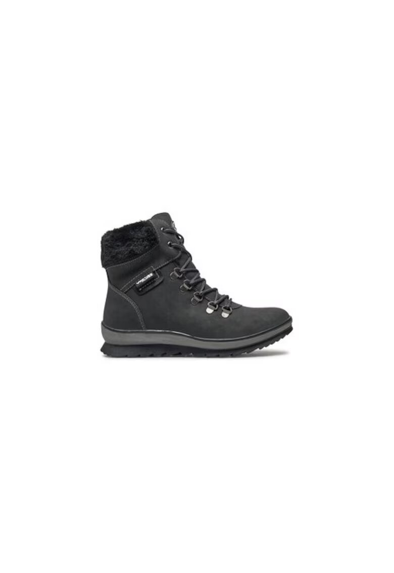 VERTIGO Ghete dama 304392535 - Piele ecologica - Negru - Negru