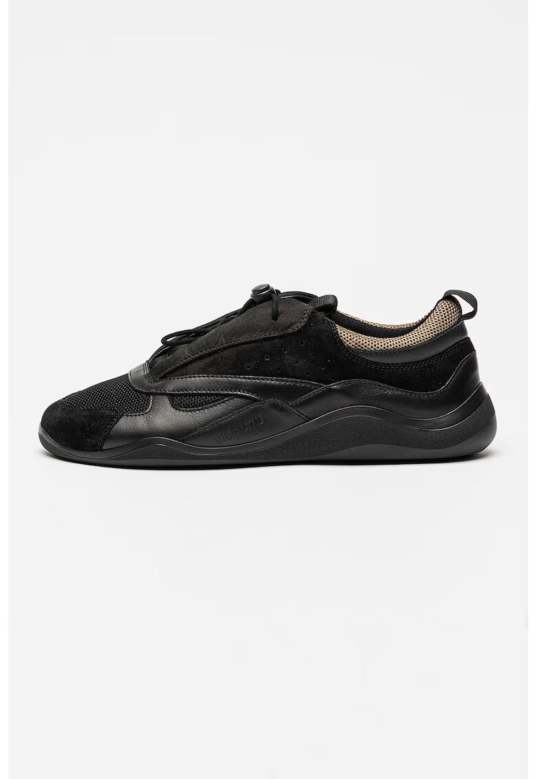 Vic Matié Pantofi sport cu straturi exterioare din piele intoarsa Scarpa - Negru