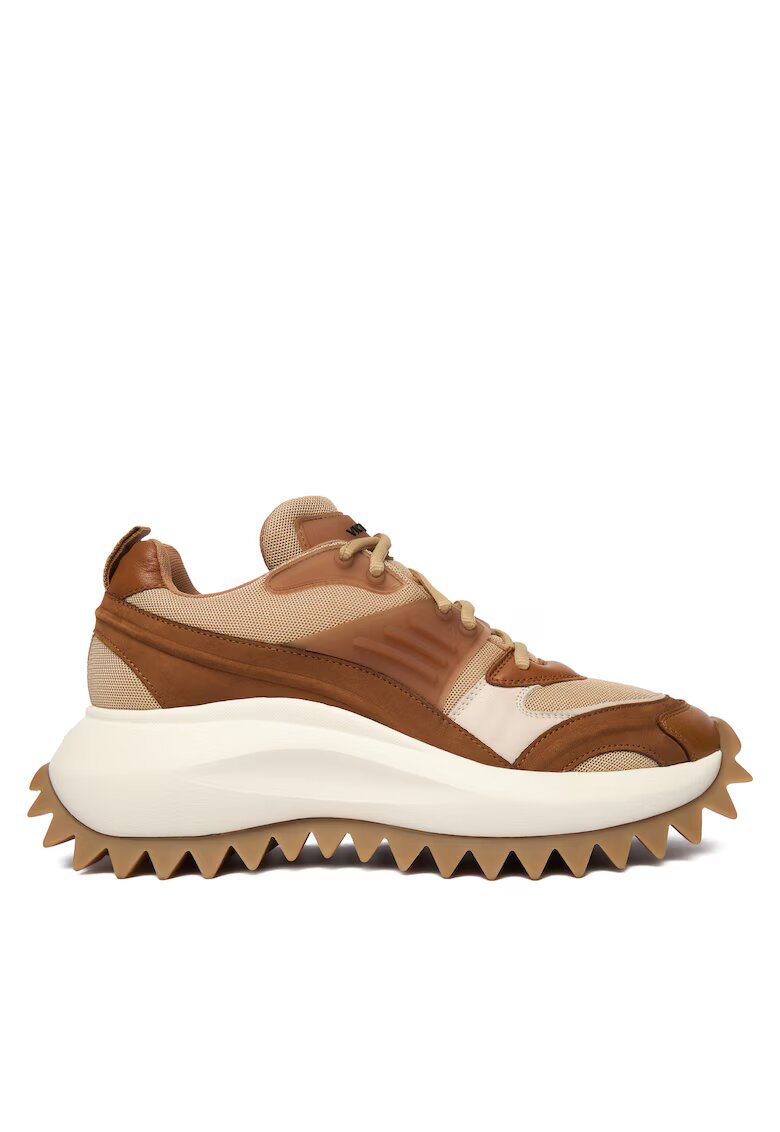 Vic Matié Pantofi sport dama - piele naturala - maro