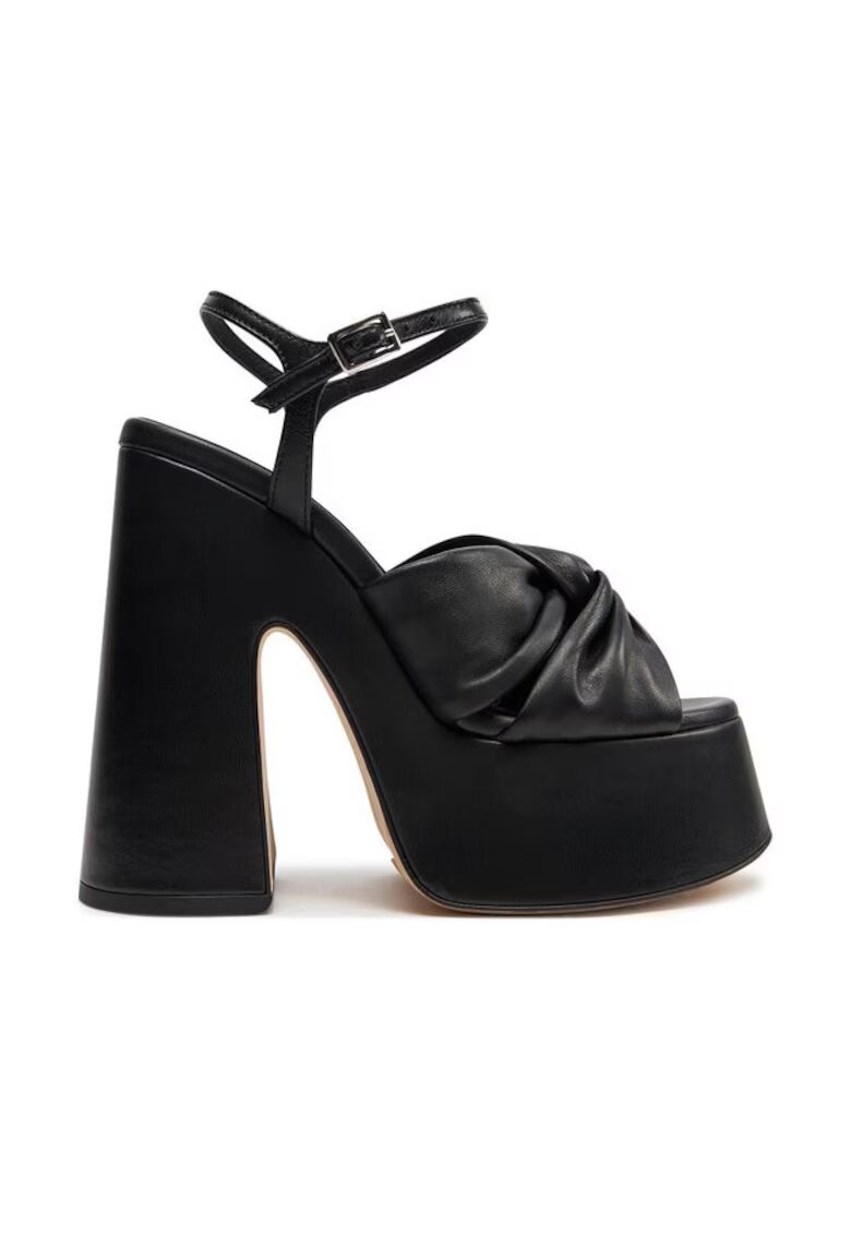 Vic Matié Sandale dama - 303969295 - Piele naturala - Negru - Negru