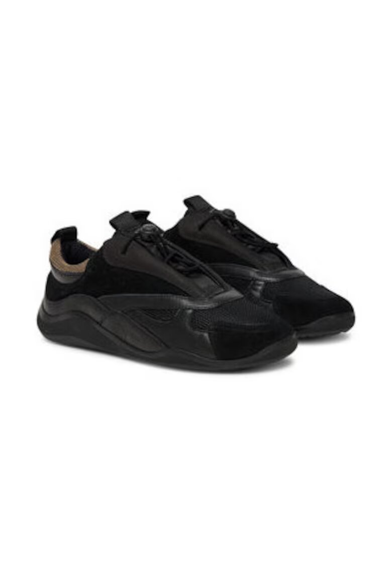 Vic Matié Tenisi de dama - - 305613547 - piele naturala - negru