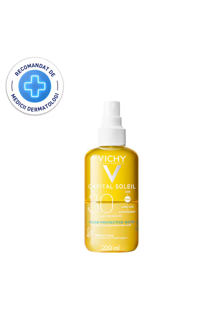 Vichy Apa de protectie solara Hidratanta Capital Soleil pentru corp SPF30+ - 200 ml - 30 SPF