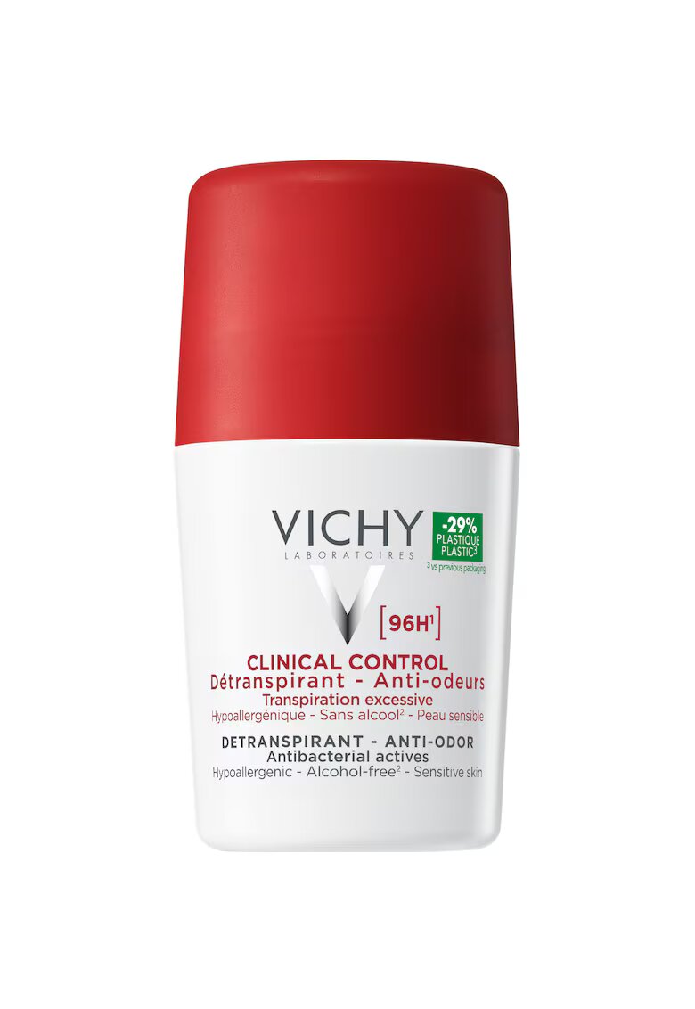 Vichy Deodorant roll-on antiperspirant clinical control 96H - 50 ml