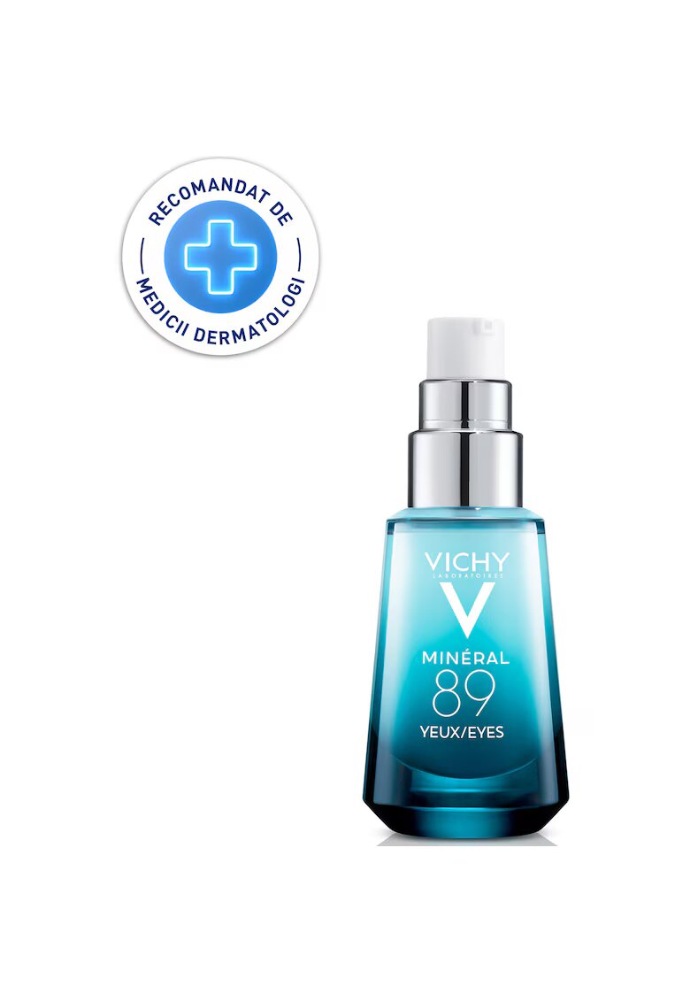 Vichy Gel-booster zilnic Mineral 89 cu efect de hidratare - fortifiere si reumplere - cu acid hialuronic - 15 ml
