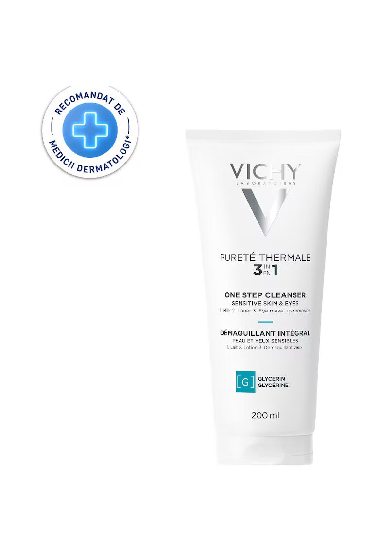 Vichy Lapte demachiant integral 3 in 1 Purete Thermale - 200 ml