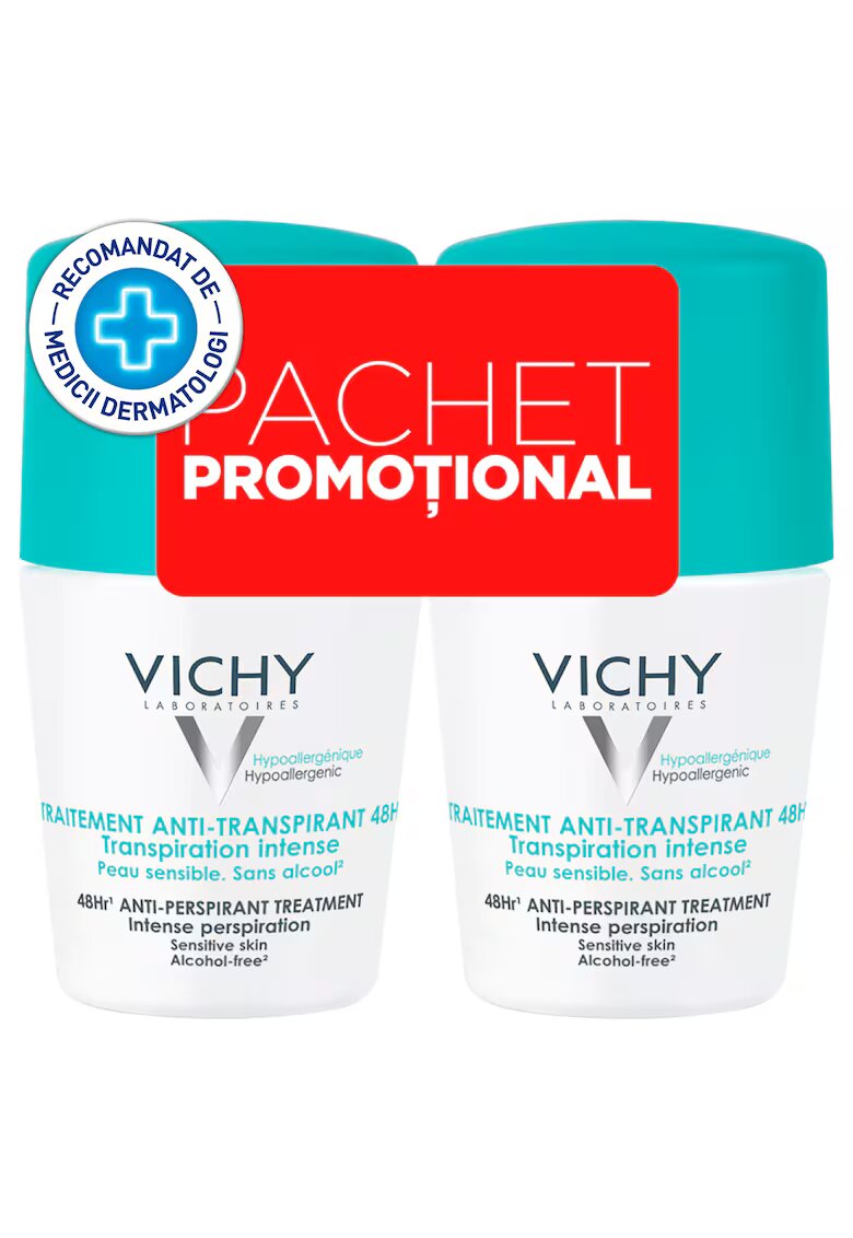 Vichy Pachet promo: Deodorant roll-on antiperspirant 50 ml - 87854
