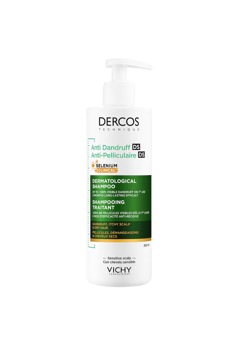 Vichy Sampon anti-matreata Dercos par uscat - 390 ml