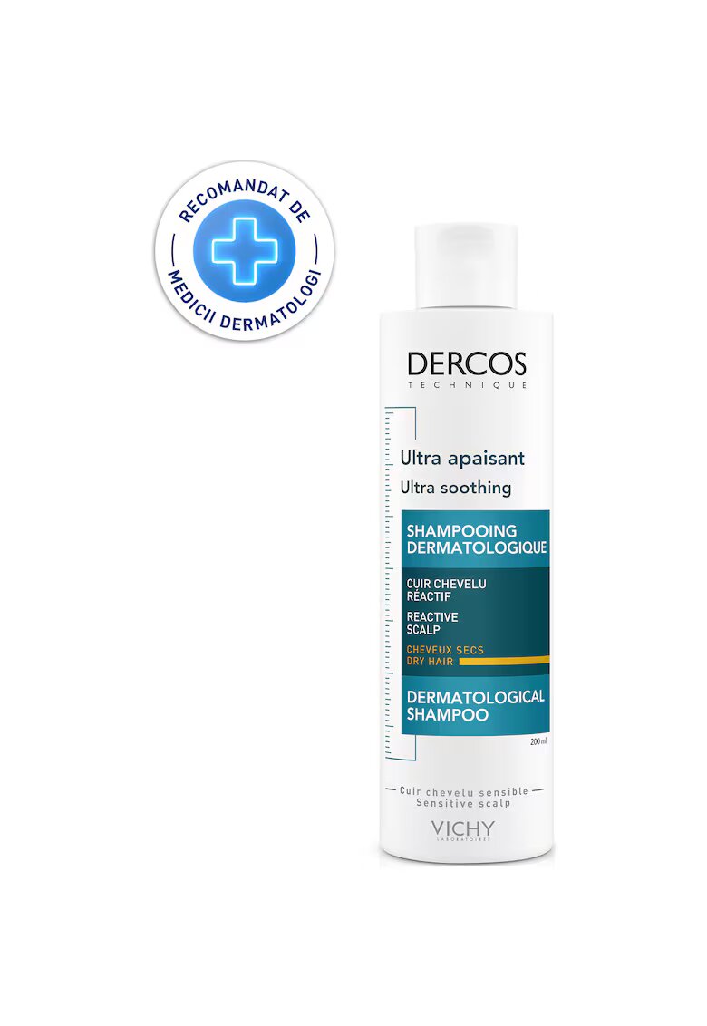 Vichy Sampon Dercos Ultra Soothing - 200 ml - Uscat