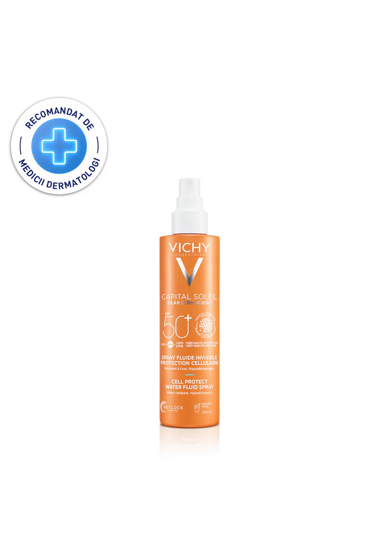 Vichy Spray fluid invizibil protectie solara pentru corp SPF 50+ Capital Soleil Cell Protect - 200ml