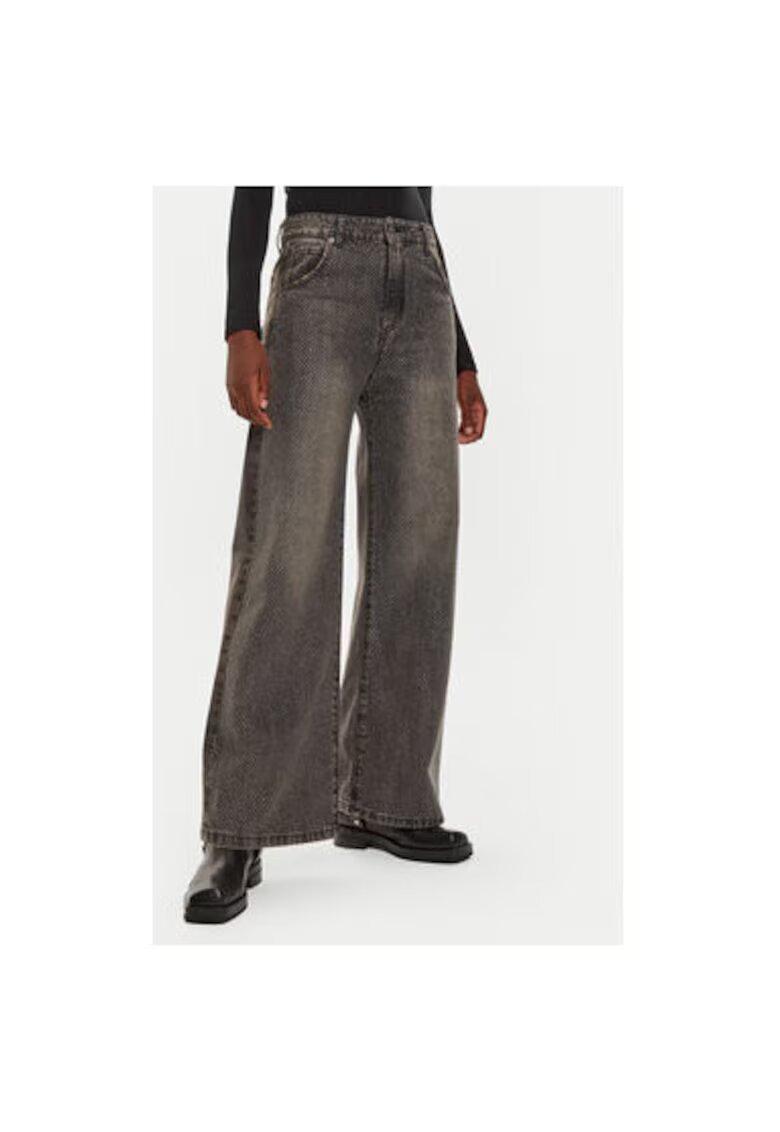 ViCOLO Blugi dama - 304839405 - Bumbac - Gri - Gri
