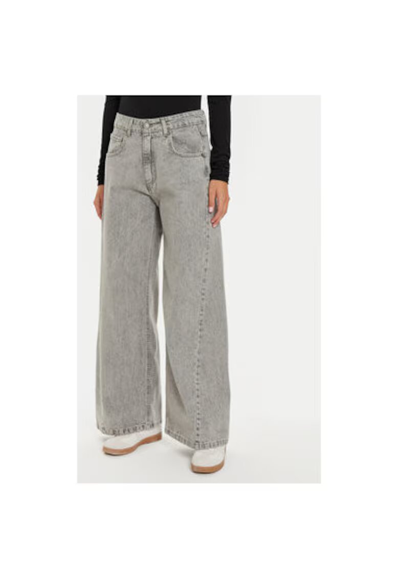 ViCOLO Blugi dama - 304839436 - Bumbac/Poliester - Gri - Gri