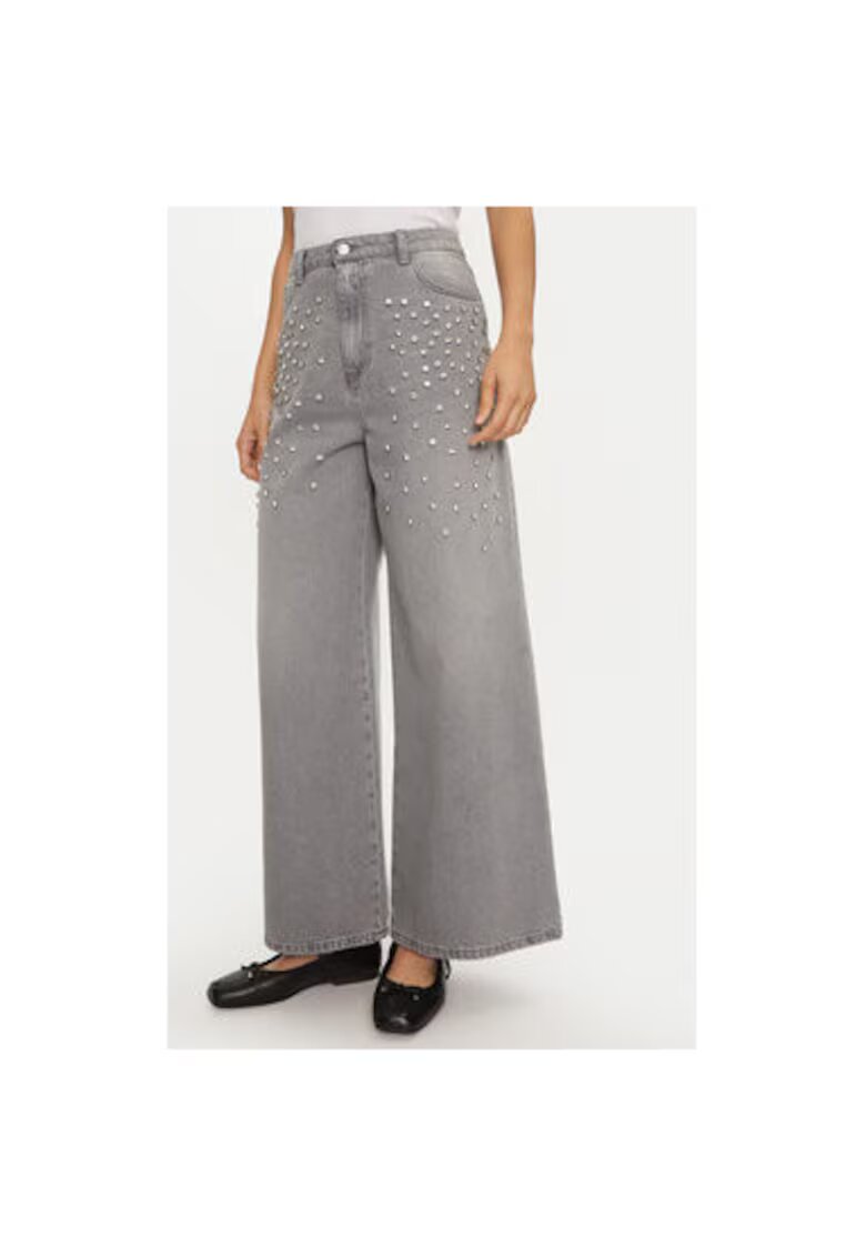 ViCOLO Blugi dama - 304948930 - Bumbac - Gri - Gri