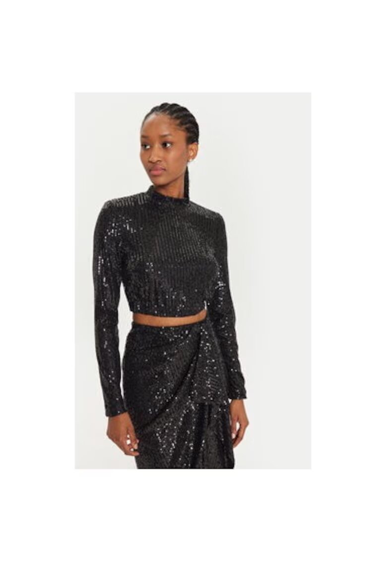 ViCOLO Bluza dama - 304936074 - Poliester - Negru - Negru