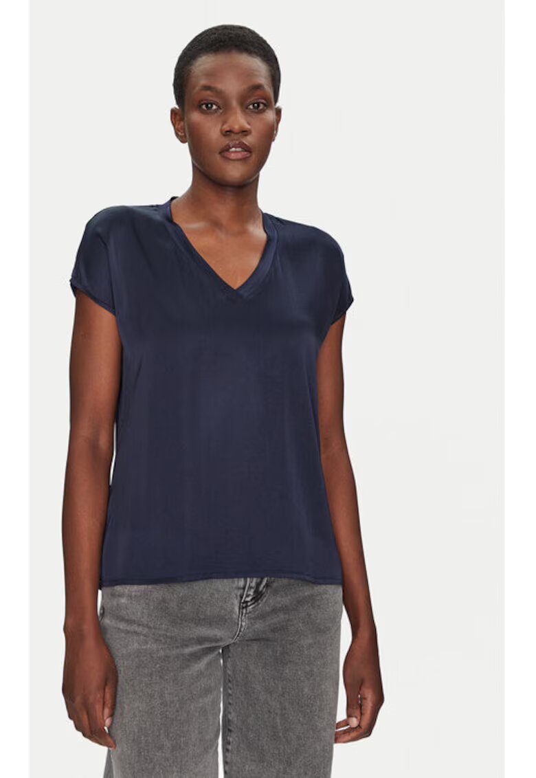 ViCOLO Bluza dama - 305389053 - Viscoza - Albastru - Albastru