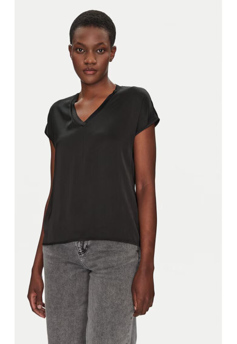 ViCOLO Bluza dama - 305389060 - Viscoza - Negru - Negru