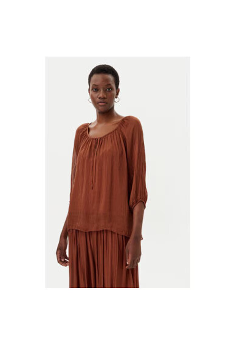 ViCOLO Bluza dama TD0020 - Viscoza - Maro - Maro