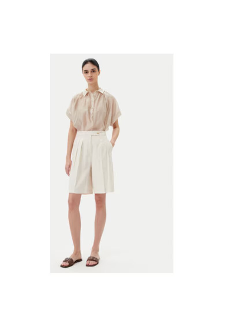 ViCOLO Bluza dama TD0342 - Lyocell/Poliester - Bej - Bej