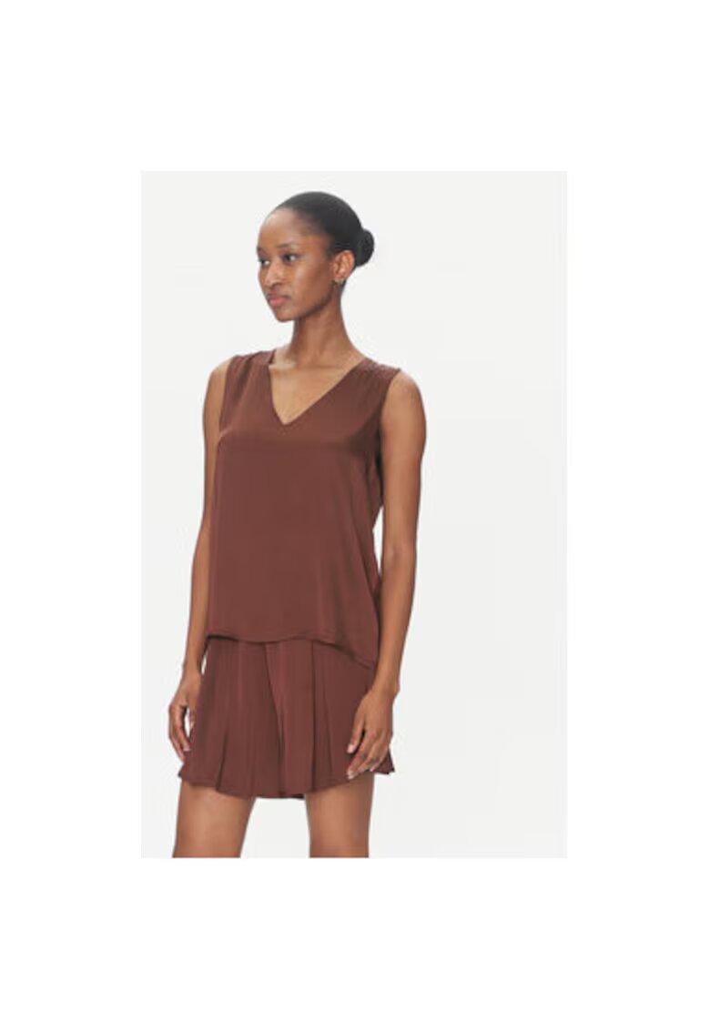 ViCOLO Bluza dama TD0765 - Viscoza - 43794 - Maro