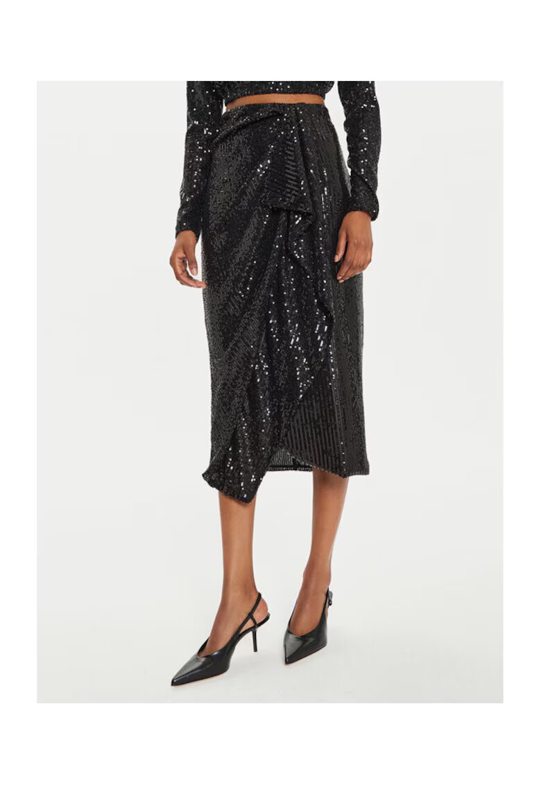ViCOLO Fusta dama - 304937064 - Poliester - Negru - Negru
