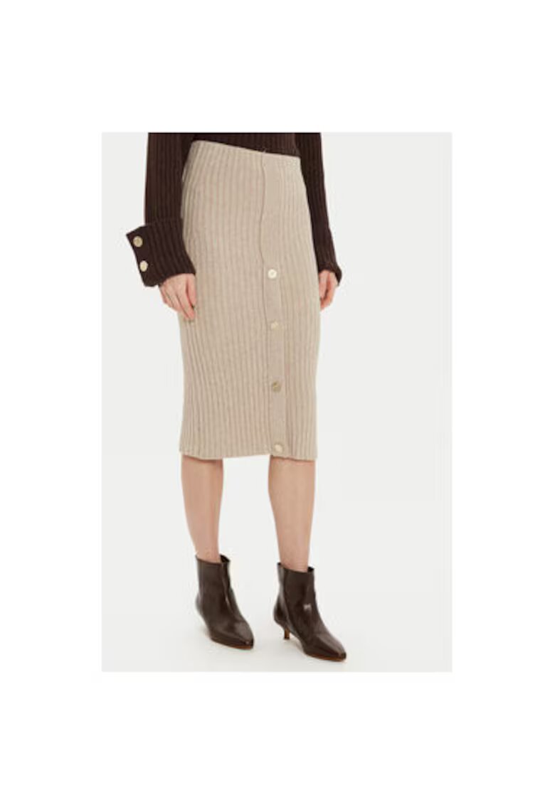 ViCOLO Fusta dama - 304982699 - Poliester/Lana - Bej - Bej