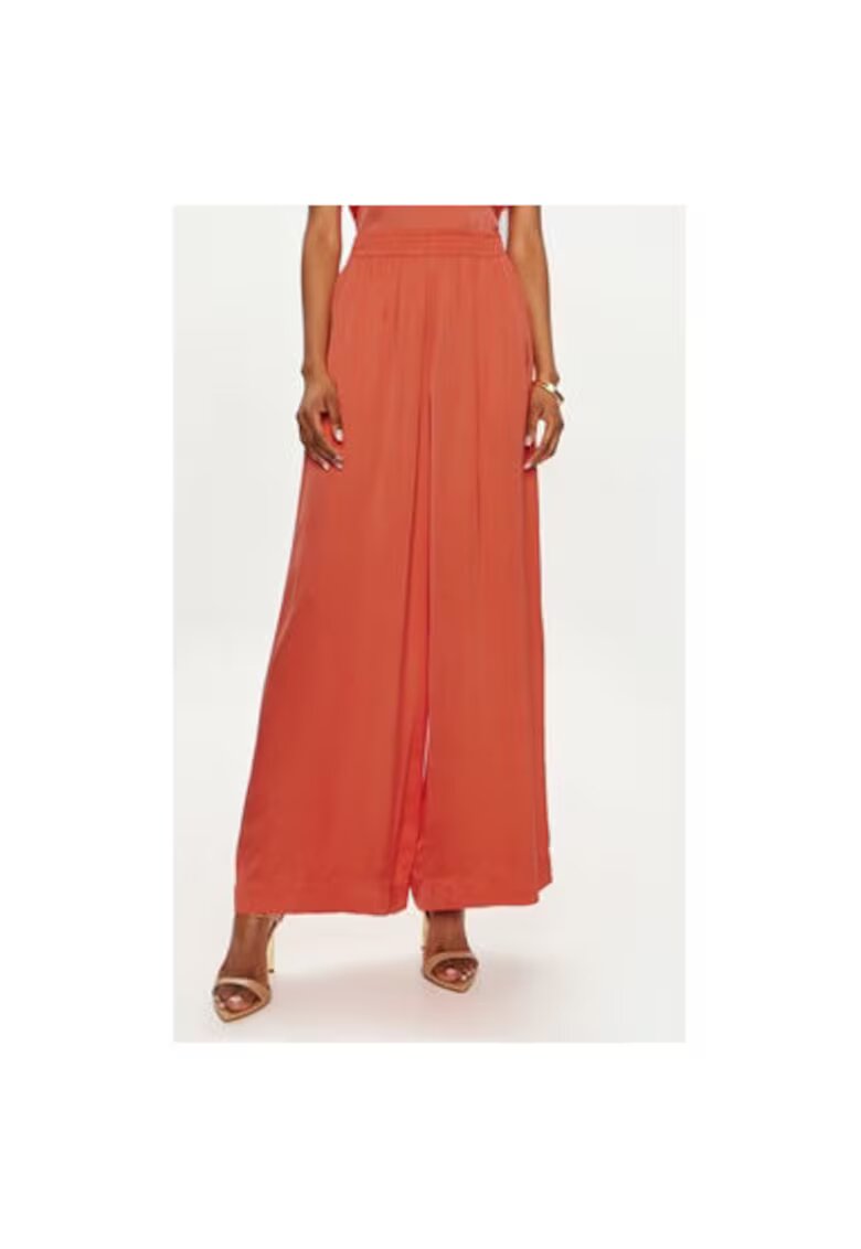 ViCOLO Pantaloni dama - 304423529 - Viscoza - Portocaliu - Portocaliu