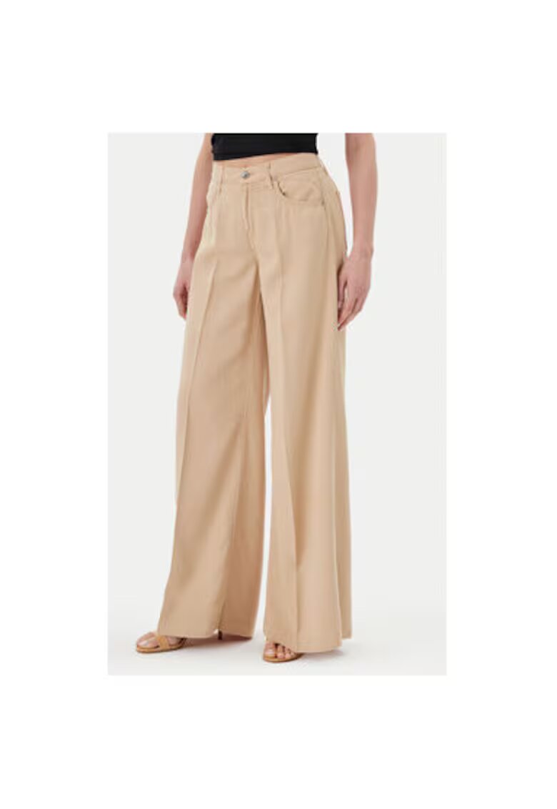 ViCOLO Pantaloni dama DD5043 - Lyocell - Bej - Bej