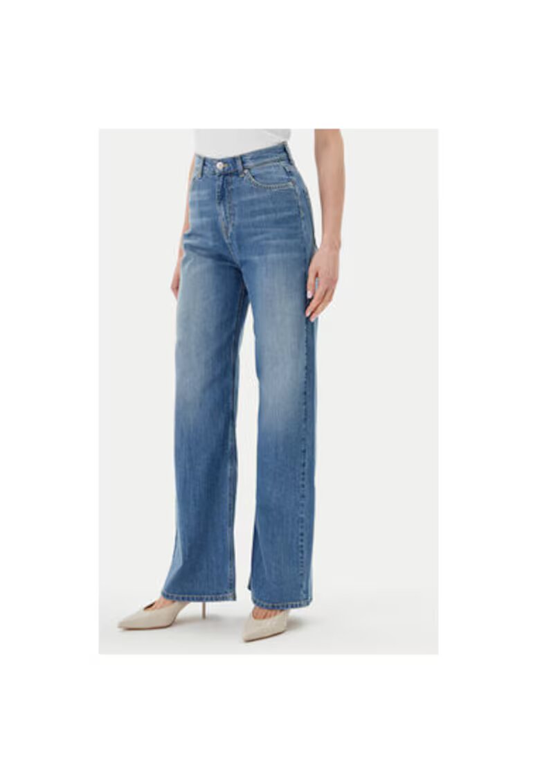 ViCOLO Pantaloni dama DD5076 - Bumbac - Albastru - Albastru