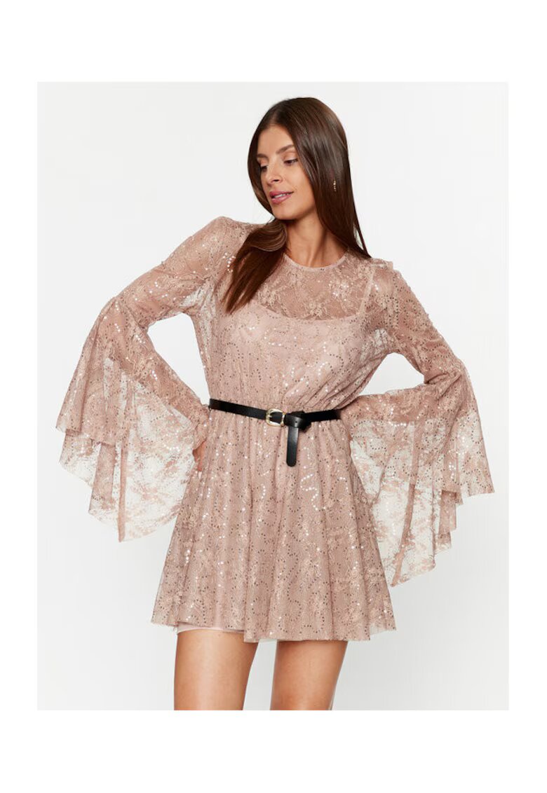 ViCOLO Rochie dama - 303506551 - Poliester - Bej - Bej