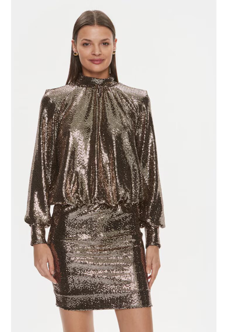 ViCOLO Rochie dama - 303925055 - Poliester - L INTL - Auriu