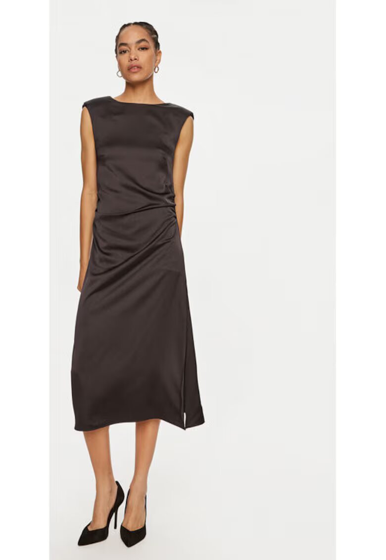 ViCOLO Rochie dama - 304725678 - Poliester - Negru - Negru