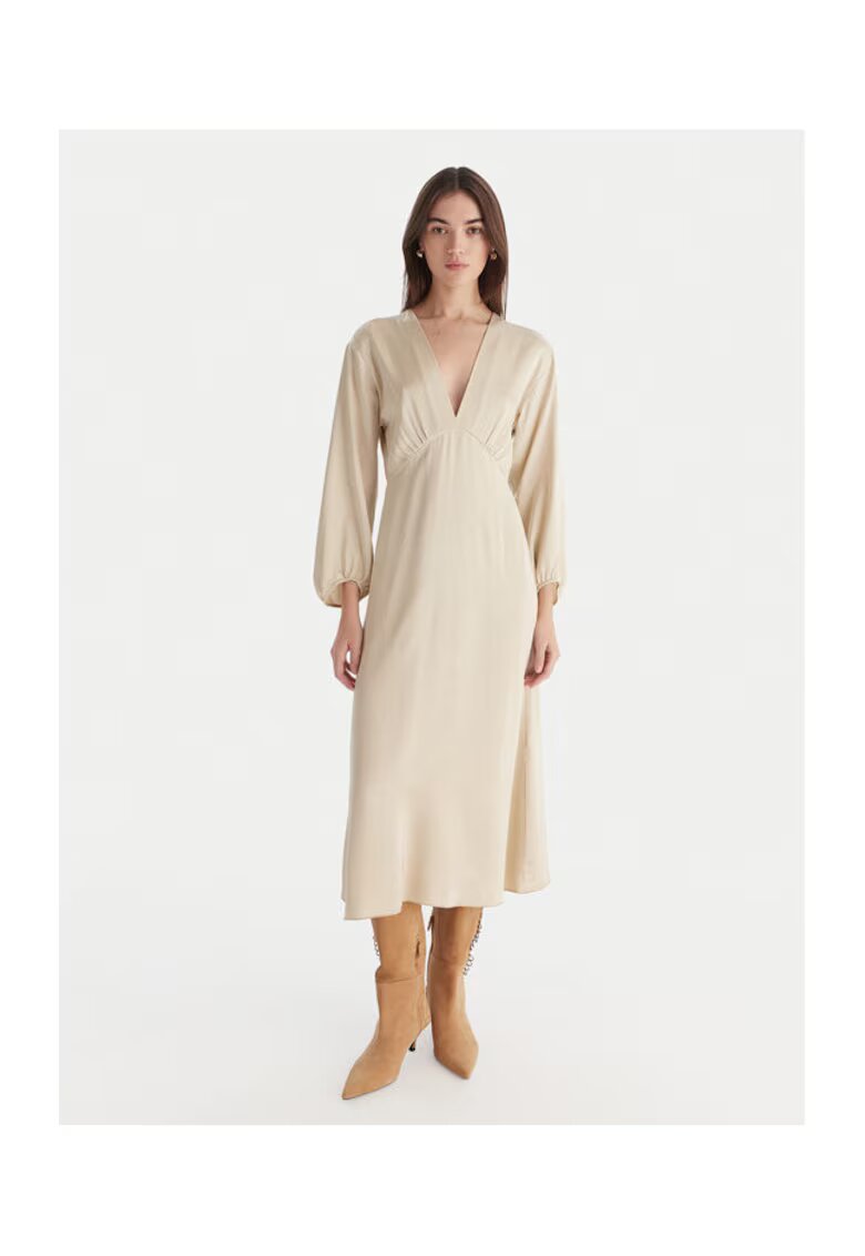 ViCOLO Rochie de cocktail - bej - fabrica usoara
