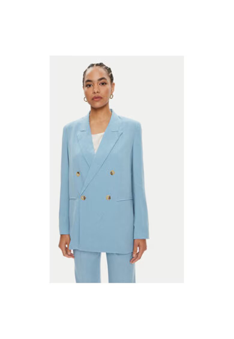 ViCOLO Sacou dama - 304549564 - Viscoza/In - Albastru - Albastru