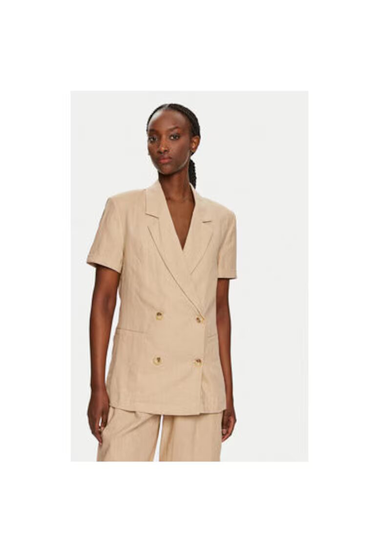 ViCOLO Sacou dama - 304575327 - Viscoza - Bej - Bej