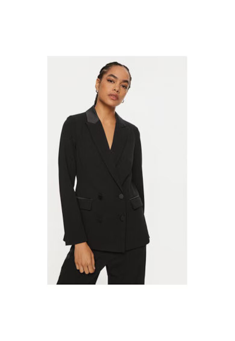 ViCOLO Sacou Dama - 304725647 - Poliester/Elastan - L INTL - Negru