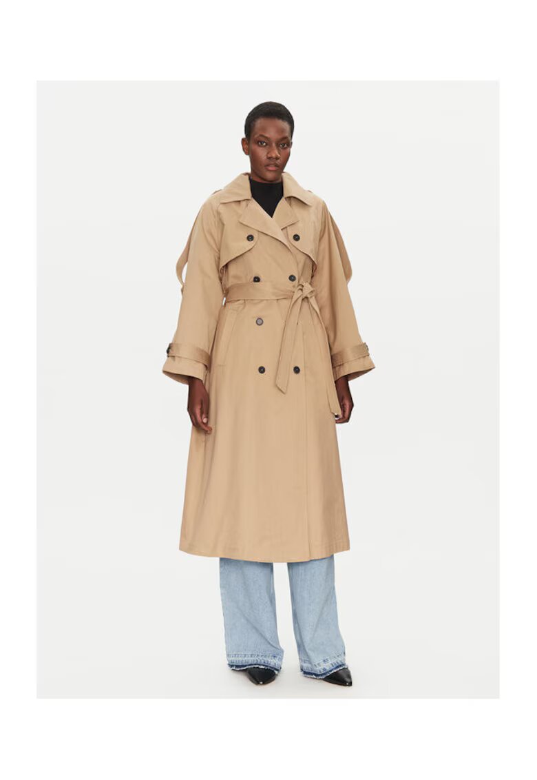 ViCOLO Trench dama - 305389305 - Bumbac/Poliester/Poliamida - Bej - Bej
