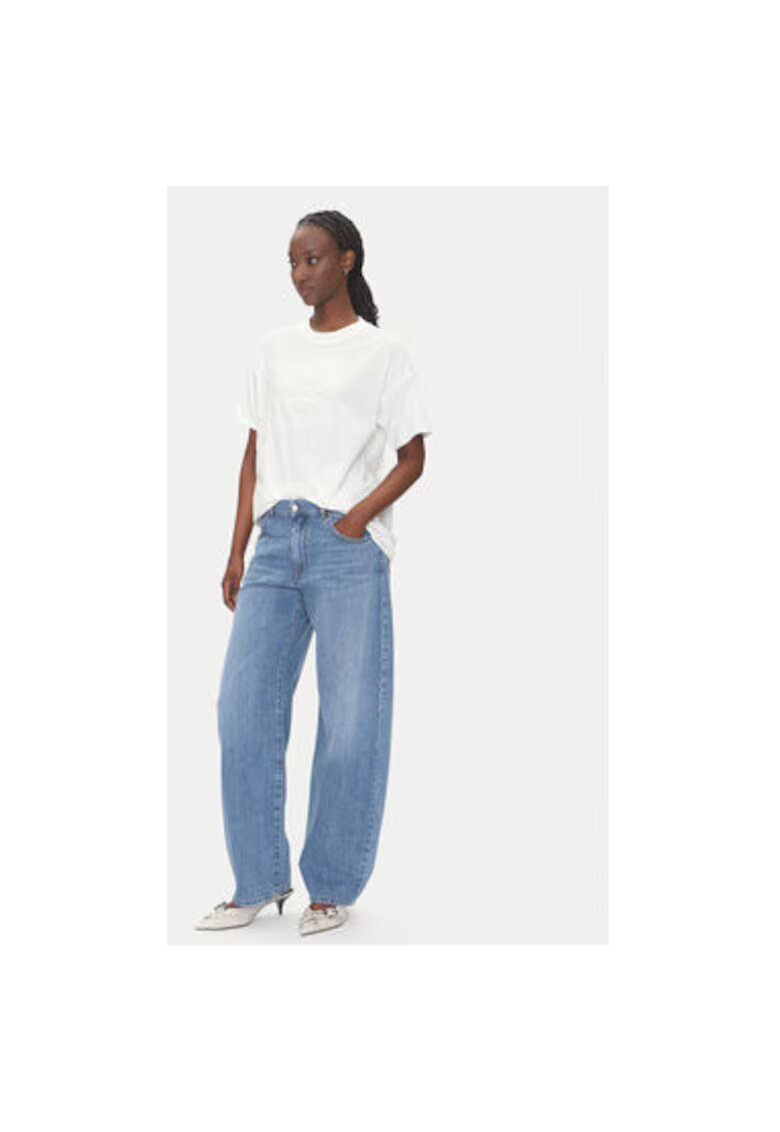 ViCOLO Tricou dama RD0119 - Bumbac - Alb - Alb