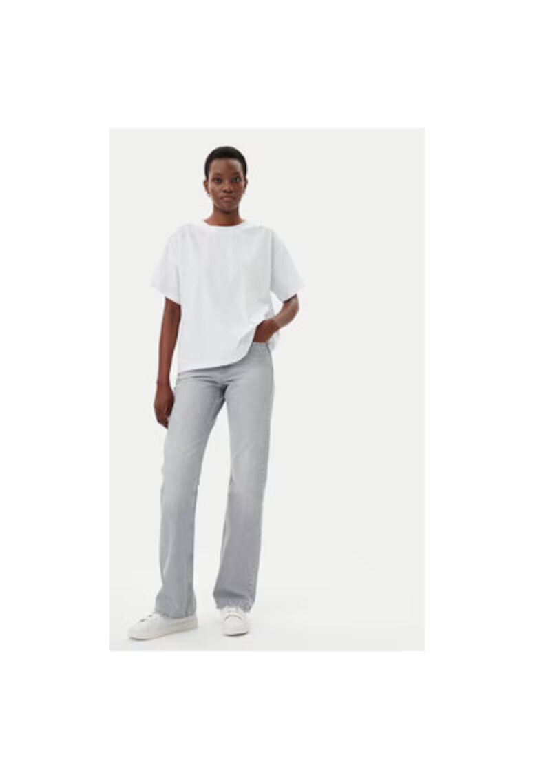 ViCOLO Tricou dama UD0005 - Bumbac - Alb - Alb