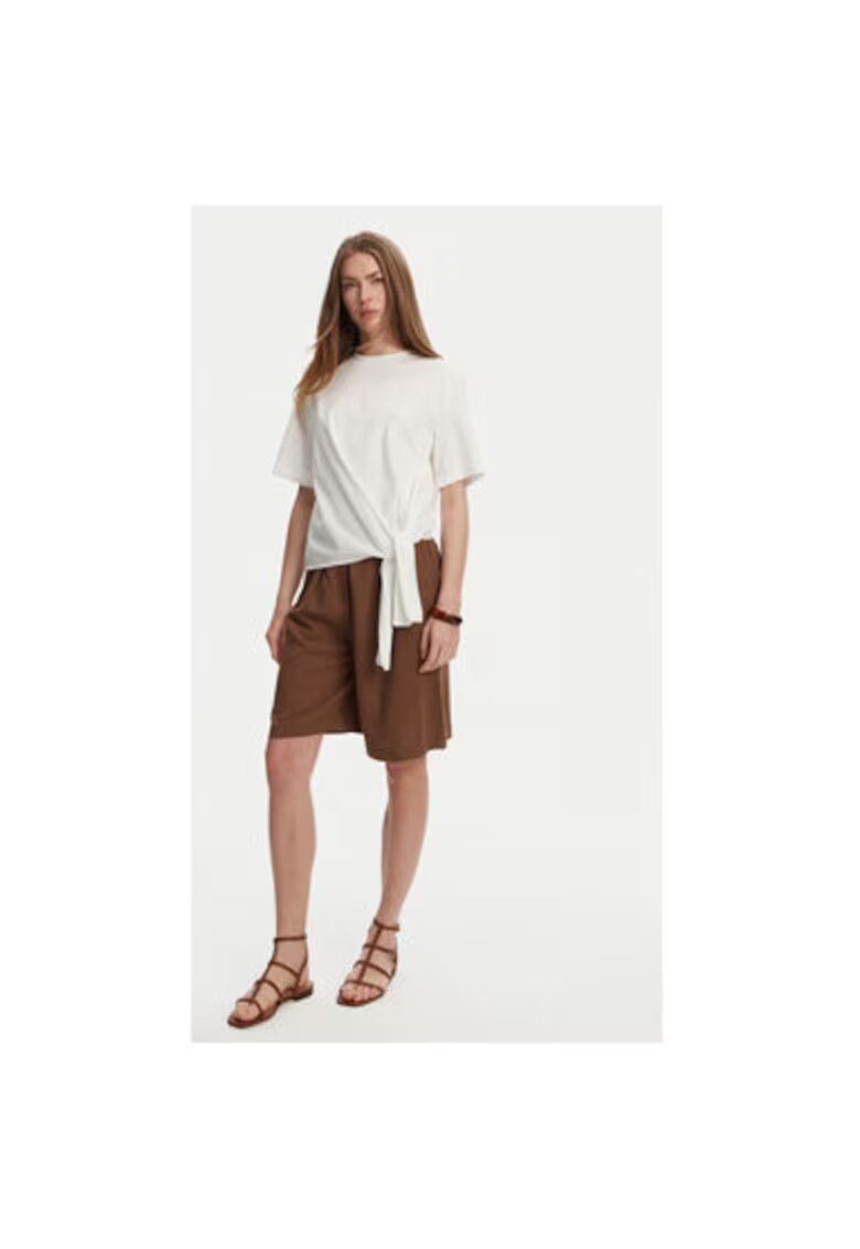 ViCOLO Tricou dama UD0043 - Bumbac - Alb - Alb