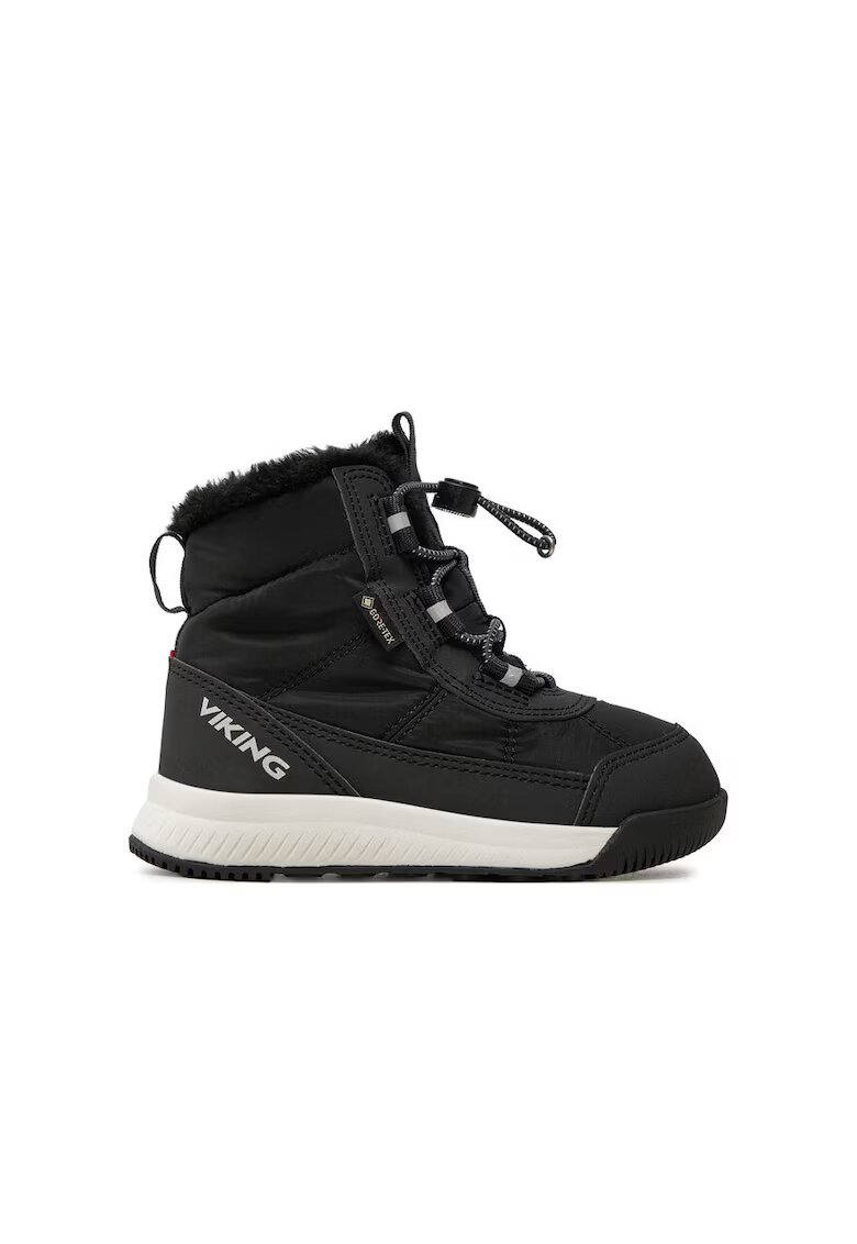 Viking Cizme copii - 89057 - Piele ecologica - Negru